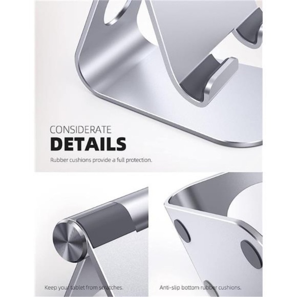 Tablet Stand Adjustable, Lamicall Tablet Stand : Desktop Stand Holder Dock - Picture 3 of 6